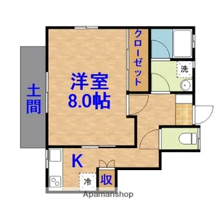 レジデンスおゆみ野B【1階】の間取り