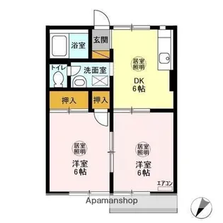 メゾン・セス【2階】の間取り