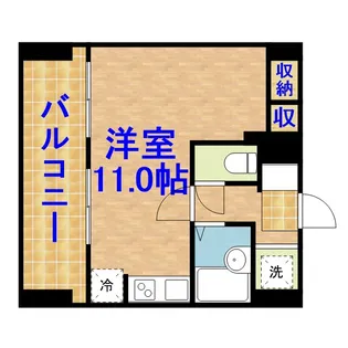 柾木マンションウエスト【702号室】の間取り