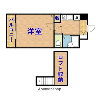 柾木マンションウエスト【802号室】の間取り