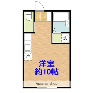 第二五反田ハイツ【207号室】の間取り