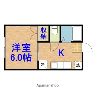南君塚ハイツ【2階】の間取り