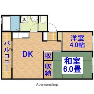 ファミール青葉台1号棟【1階】の間取り