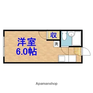 レーゲ・ハマノ【1階】の間取り