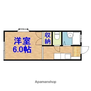 シャインウエスト【2階】の間取り