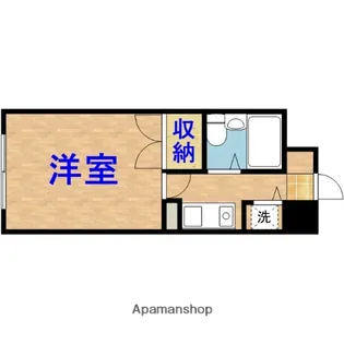 ロザール市原【205号室】の間取り