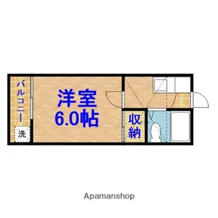 プレヴェイル辰巳台【2階】の間取り