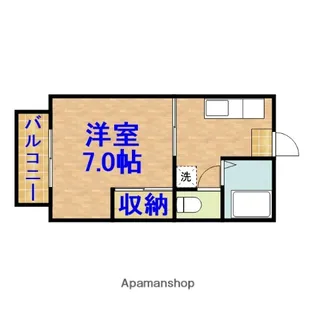 モアグレイス姉崎【101号室】の間取り