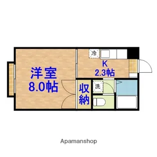 プラージュ A【103号室】の間取り