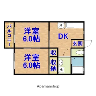 サンプレジオ市原【201号室】の間取り