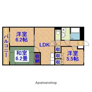 ファミリーベース【1階】の間取り