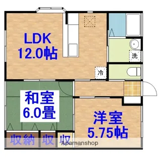 サンヒルズ【1階】の間取り