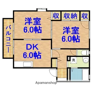 リヴェール壱番館【101号室】の間取り