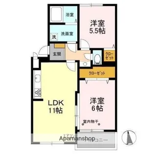 アネシス【3階】の間取り