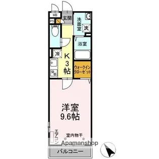 ルミエールC【2階】の間取り