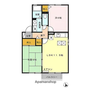 マルシェ A【1階】の間取り
