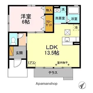 パーフューム【1階】の間取り