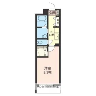 アソルティー【1階】の間取り