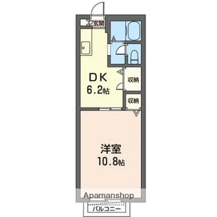ラフィーネ【1階】の間取り