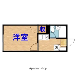 ラインヴィラ白金【1階】の間取り