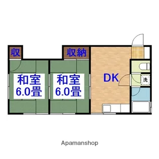 コーポ宮田【2-1号室】の間取り