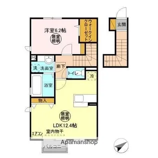 グランシャリオ Ⅱ【2階】の間取り