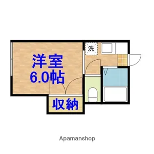 セブンハイツ平田A【23号室】の間取り