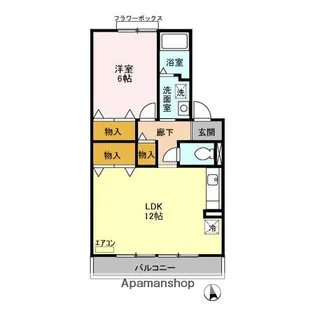 メイヒルズ【1階】の間取り