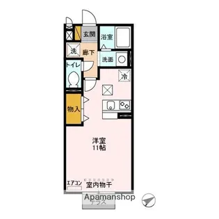 ジェンティーレ【1階】の間取り