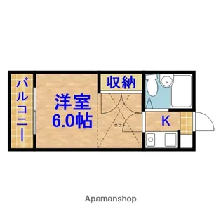 アリス白金【202号室】の間取り