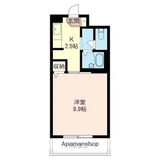 グランドール五井中央【1階】の間取り