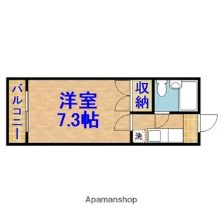 関吉マンション【3階】の間取り
