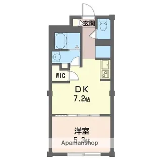 アービス柳前【3階】の間取り