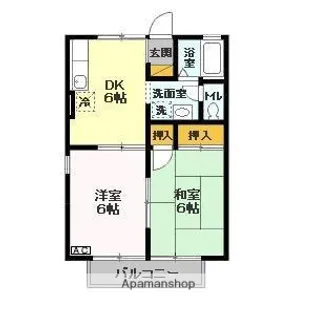 サンフォーラム【1階】の間取り