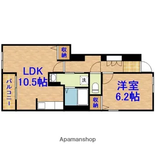 R&R【1階】の間取り