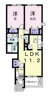 フォーリストC【1階】の間取り
