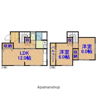 千葉県市原市五所【一戸建】の間取り