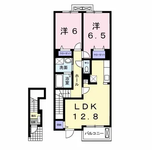 ヌーベル オーブ【2階】の間取り
