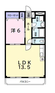ピュアハイツ【3階】の間取り