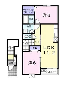 セイバリーⅣ【2階】の間取り
