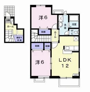 エトワールⅠ【2階】の間取り