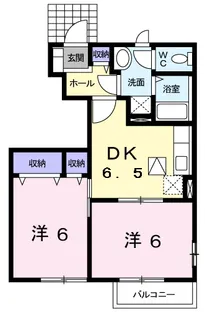 エトワールⅠ【1階】の間取り