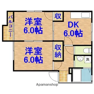 ファミーユ3【1階】の間取り