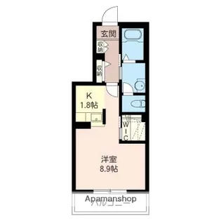 TRAPEZIO【2階】の間取り