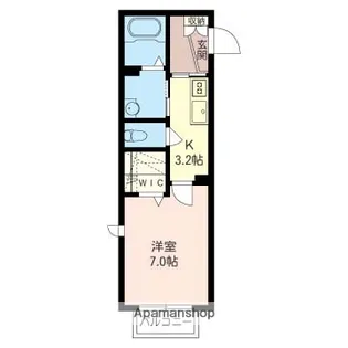 フィールド【105号室】の間取り
