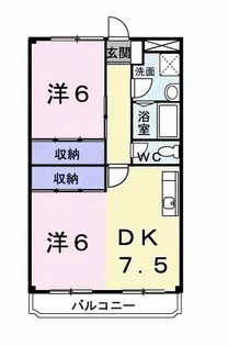 コンドミニアム【1階】の間取り