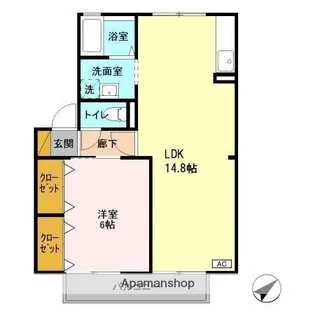 プライム長浦【202号室】の間取り