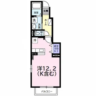 サニーブリーゼ【1階】の間取り