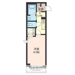 NEW RICH【3階】の間取り