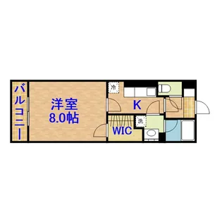 ロシニョル【3階】の間取り
